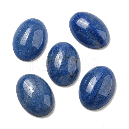 Dyed & Heated Natural Blue Aventurine Cabochons G-C115-01A-06-1