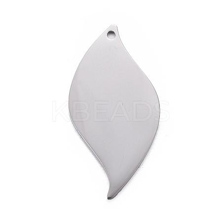 304 Stainless Steel Pendants STAS-F254-14A-P-1