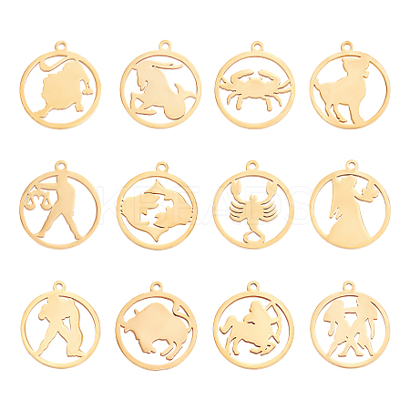 201 Stainless Steel Pendant STAS-UN0022-88G-1