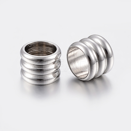 Tarnish Resistant 201 Stainless Steel Beads STAS-K172-26P-01-1