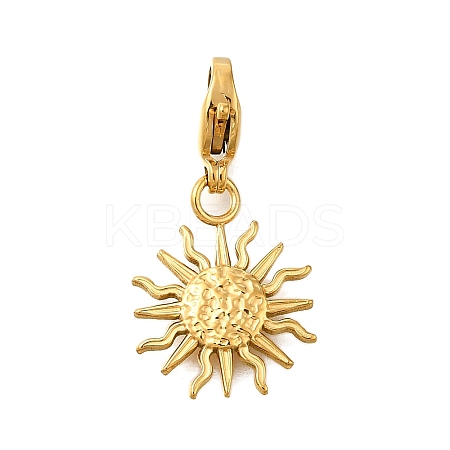 Sun 304 Stainless Steel Pendant Decorations STAS-R159-63G-1
