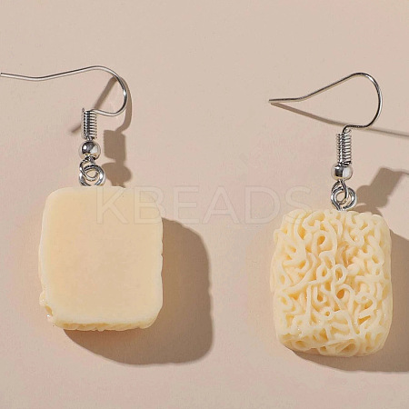 Alloy Food Model Dangle Earrings PW-WG867B3-21-1
