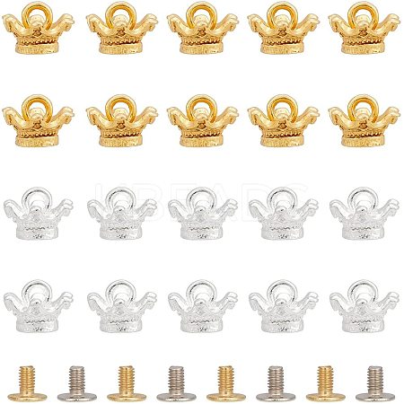 20 Sets 2 Colors Alloy Shoe Buckle Clips FIND-WR0003-04-1