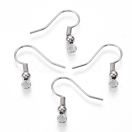 Brass Earring Hooks KK-T032-006P-1