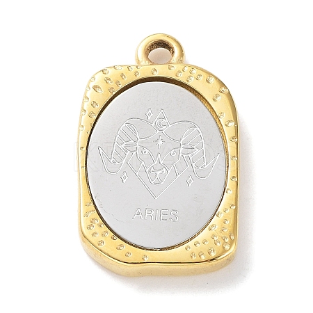 304 Stainless Steel Pendants STAS-F303-A01-1