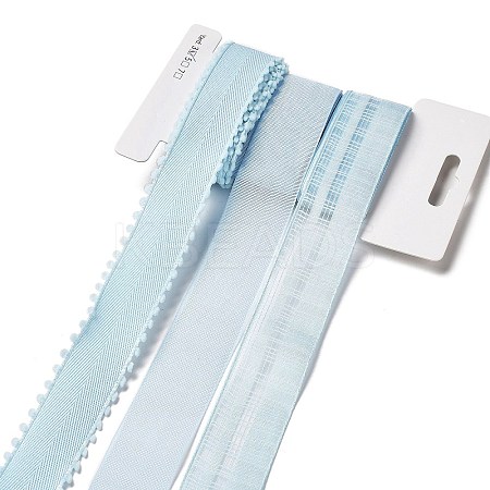 9 Yards 3 Styles Polyester Ribbon SRIB-A014-E10-1