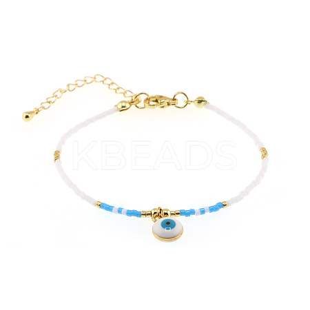 Bohemian Alloy Enamel Charm Bracelets BL3978-3-1