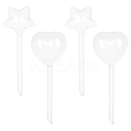 Glass Watering Spikes AJEW-FH0001-20-1