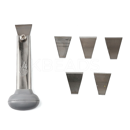 201 Stainless Steel Leather Shoes Push Knife TOOL-U002-03P-1