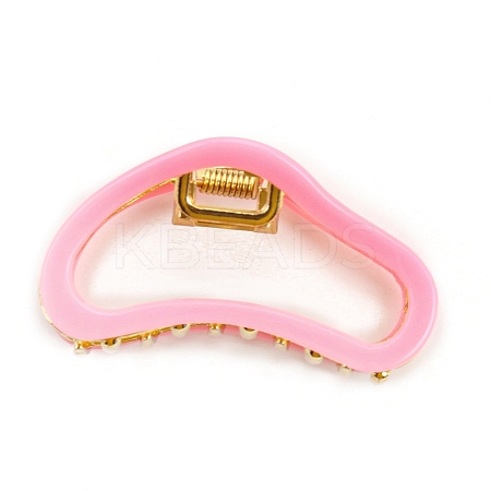 Hollow Cloud Alloy & Cellulose Acetate Claw Hair Clips PW-WGF203F-01-1