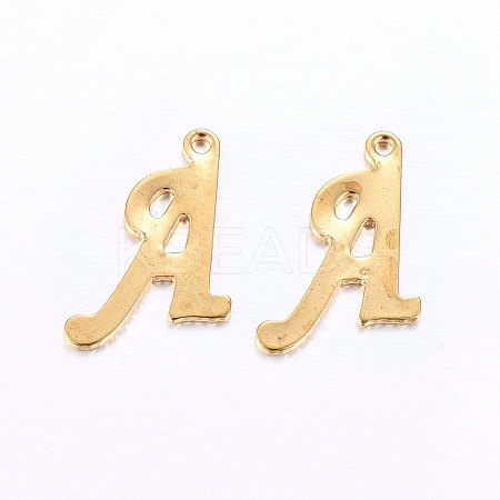 201 Stainless Steel Pendants STAS-O098-03G-A-1