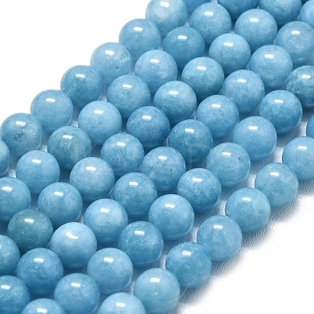 Natural Malaysia Jade Beads Strands G-L645-A01-4mm-15-1