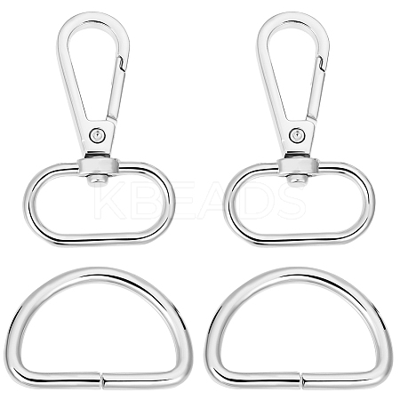 Alloy Swivel Lobster Claw Clasps FIND-BBC0003-78B-P-1