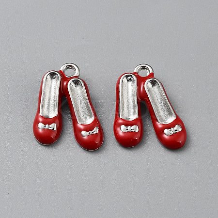 Alloy Enamel Pendant X-FIND-WH20002-03P-1