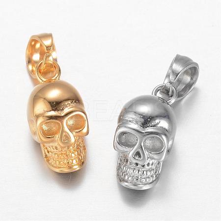 316 Surgical Stainless Steel Pendants STAS-P039-107M-1