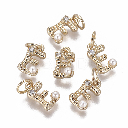 Brass Charms KK-L179-08E-G-1