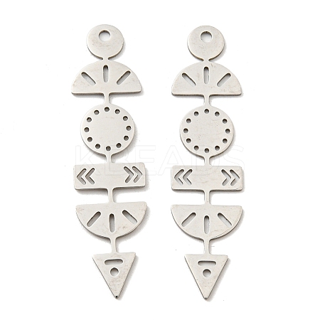 Non-Tarnish 201 Stainless Steel Pendants LS-STAS-M318-36P-1