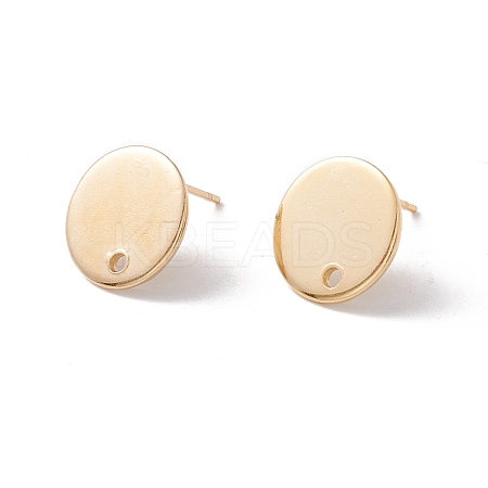 201 Stainless Steel Stud Earring Findings STAS-P308-09B-G-1