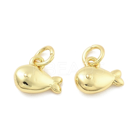 Brass Pendants KK-U060-21G-B-1