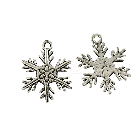 Tibetan Style Alloy Pendants LS-TIBEP-3264-AS-RS-1