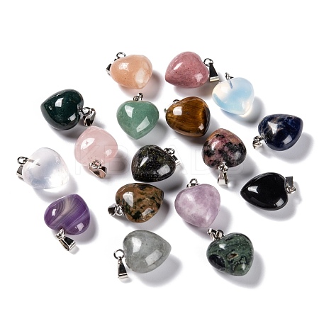 Natural & Synthetic Gemstone Pendants G-I311-A-1