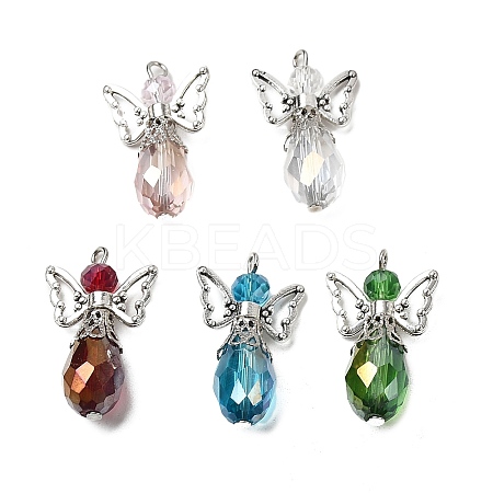 Glass Pendants PALLOY-HY00019-1