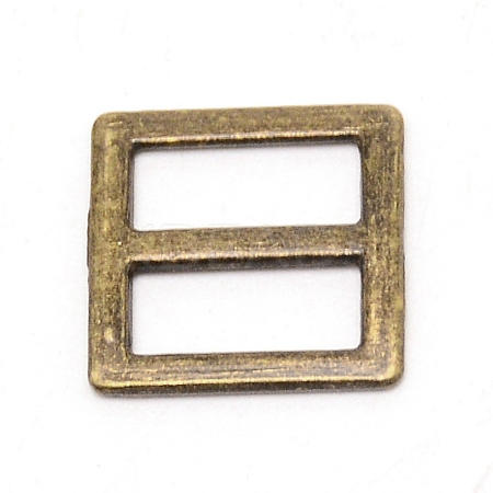 Alloy Slide Buckles FIND-WH0100-46C-AB-1