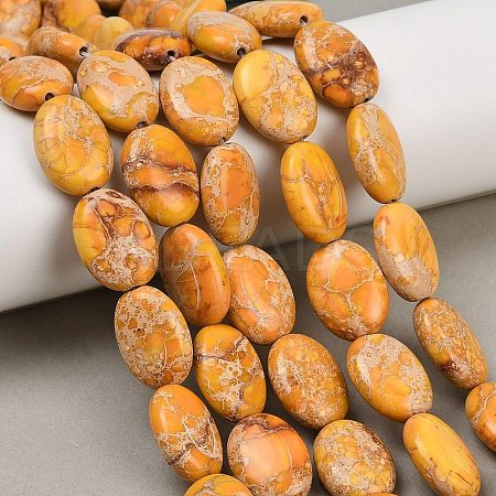 Dyed Natural Regalite/Imperial Jasper/Sea Sediment Jasper Beads Strands G-S397-B01-13x18-1
