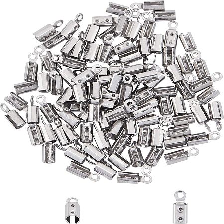 304 Stainless Steel Folding Crimp Ends STAS-UN0005-69-1