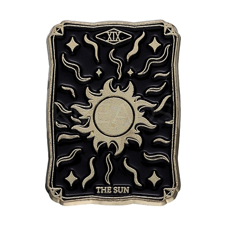 Tarot Card Enamel Pins PW-WG91833-09-1