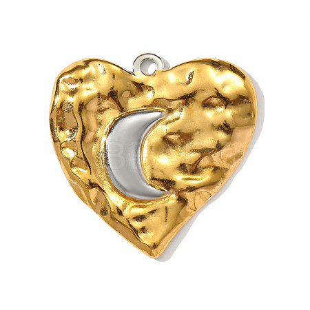 304 Stainless Steel Pendants STAS-OY002-73G-1
