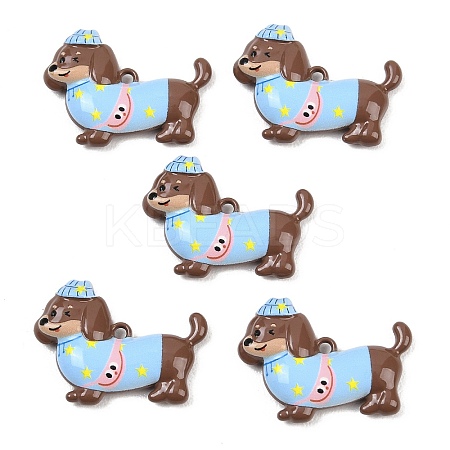 Baking Paint Alloy Pendants FIND-I072-04-1