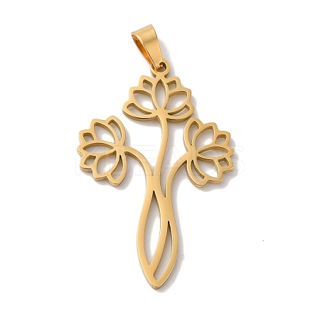 304 Stainless Steel Pendants STAS-U010-12G-1