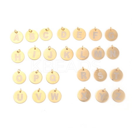 Ion Plating(IP) 304 Stainless Steel Charms STAS-H159-01G-1