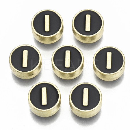 Alloy Enamel Beads ENAM-S122-028I-NR-1