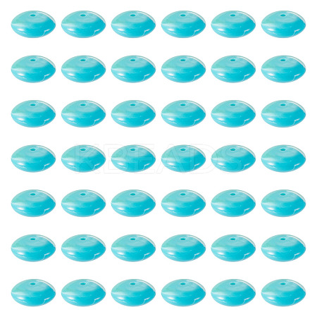 80Pcs 61G Acrylic Imitation Gemstone Beads MACR-TADJ0001-10I-1
