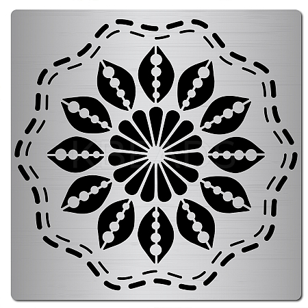 Stainless Steel Cutting Dies Stencils DIY-WH0238-014-1
