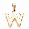 304 Stainless Steel Pendants STAS-F106-95G-W-01-1