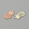 Fruit Style Brass Cabochons MRMJ-WH0003-08I-G-1