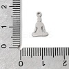 304 Stainless Steel Charms STAS-H247-05P-3