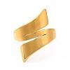 Ion Plating(IP) 304 Stainless Steel Finger Rings for Women Men LS-RJEW-C049-08B-G-2