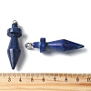 Dyed Natural Lapis Lazuli Pendants G-C187-03B-3