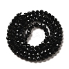 Natural Black Onyx Beads Strands X-G-K020-3mm-30-4