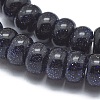 Synthetic Blue Goldstone Beads Strands G-G793-19A-02-3