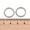 201 Stainless Steel Closed Jump Rings STAS-D301-17P-02-3