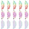 10Pcs Spray Painted 430 Stainless Steel Pendants STAS-YW0002-92A-2