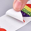 Heart Shaped Stickers Roll LS-DIY-K027-A04-3