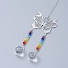 Crystals Chandelier Suncatchers Prisms Chakra Hanging Pendant AJEW-I040-10P-4