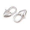 Brass Lobster Claw Clasps KK-H287-08D-P-2