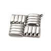 Non-Tarnish 304 Stainless Steel Pendants STAS-Q316-02P-2